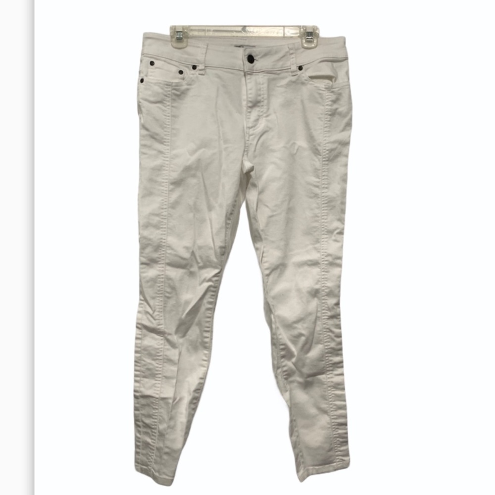 Prana White Stretch Jeans